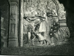 Cambodia Phnom Penh Historic Site Temple Old Amateur Snapshot Photo 1934