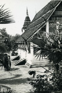 Cambodia Phnom Penh Historic Site Palace Old Amateur Snapshot Photo 1934