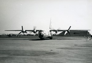 USA Military Transport Aircraft US Air Force 322nd Air Division Old Photo 1960