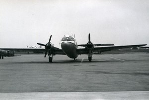 USA Military Transport Aircraft French Vickers VC.1 Viking Old Photo 1960