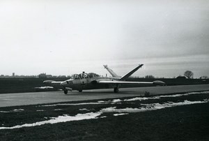 USA? Luftwaffe Military Jet Aircraft German Fouga CM.170 Magister Old Photo 1960