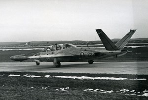 USA? Luftwaffe Military Jet Aircraft German Fouga CM.170 Magister Old Photo 1960