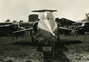 Germany Military Fighter Aircraft Lockheed F-104 Starfighter Airshow Photo 1960