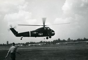 USA Military Helicopter Sikorsky US Army 34535 Aviation Old Photo 1960