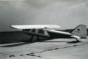 Germany Aviation Light Aircraft Dornier D-EKUT Airshow Old Photo 1960