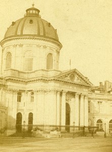 France Paris Institut de France Old CDV Photo 1870