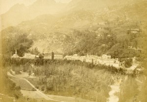 Pyrenees Saint Sauveur taken from Solferino Old CDV Photo Andrieu 1870