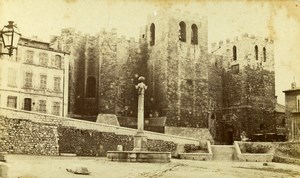 France Marseille Abbaye de Saint Victor Abbey Old Neurdein CDV Photo 1870's