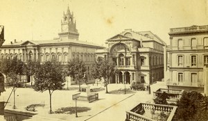 France Avignon Theater Theatre Old Neurdein CDV Photo 1870