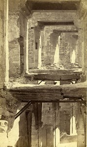 France Arles Roman Amphitheatre interior Arenes Old CDV Photo 1870