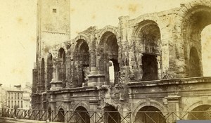 France Marseille Prefecture Old Neurdein CDV Photo 1870's