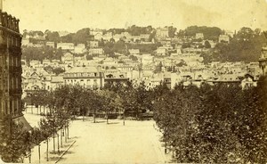 France Le Havre Cote d' Ingouville Old Neurdein CDV Photo 1870's