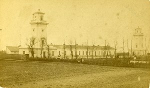 France Le Havre Phare Sainte Adresse Lighthouse La Hève Neurdein CDV Photo 1870