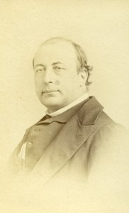 USA New York Charles Loyson said Father Hyacinthe Old CDV Photo Sarony 1870
