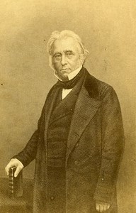 United Kingdom Politician Thomas Macaulay Whig Old CDV Photo Gurney 1860's