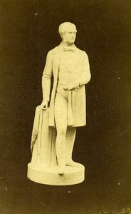 France Paris World Fair? Gladstone Statue Old CDV Photo 1867