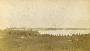 Germany Lindau Panorama Old CDV Photo Stettner 1870's