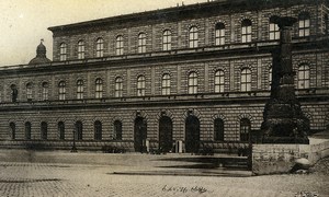 Germany Munich Residenz Royal Palace Old CDV Photo 1870's