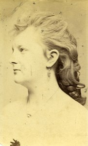 Germany Pesten General Heinzel's Daughter Old CDV Photo Strelisky 1870
