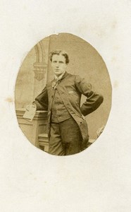France Portrait Man Second Empire Old Photo CDV 1860'