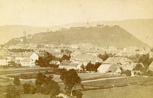 Austria Graz General View Old Photo CDV Von Pleschner 1870'