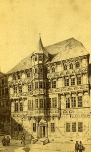 Germany Stolberg Alte Münze Old Mint Old Photo of Gravure CDV 1870'