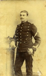 France Douai Military Soldier Uniform Old Photo CDV Join 1900'
