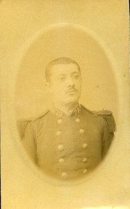 France Nancy Military Soldier Old CDV Photo Schall 1900