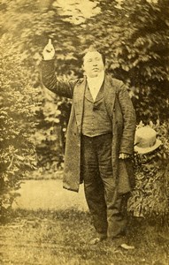 Rev Charles Spurgeon English Particular Baptist preacher Old CDV Photo 1860