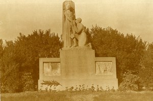 France Lille Louise de Bettignies Monument Old Photo Capin 1935