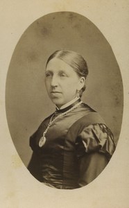 United Kingdom Great Yarmouth Woman Portrait Fashion CDV Photo Batchelder 1870