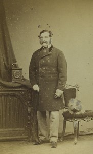 Ireland Dublin Man Portrait Fashion Alderman Wilson CDV Photo Chancellor 1870