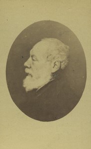 France Paris Old Bearded Man Old CDV Photo Demee 1870
