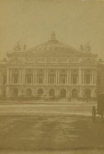 France Paris Opera Old CDV Photo Guerard 1860