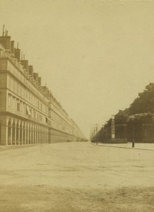 France Paris Palais Royal Old CDV Photo 1860
