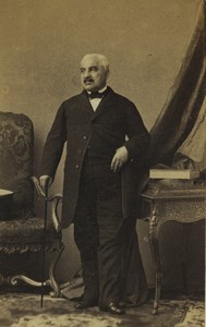 France Paris Maréchal Pelissier Duc de Malakoff Old CDV Photo Disdéri 1860