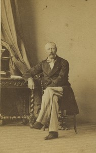 France Paris Maréchal Mac Mahon Duke of Magenta Old CDV Photo Disderi 1860