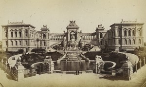 France Marseille Palais Longchamp palace Old Photo Neurdein 1870's