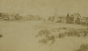 France Berck sur Mer view from the dunes Old Photo Neurdein 1870's