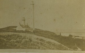 France Berck sur Mer Lighthouse le Phare Old Photo Neurdein 1870's