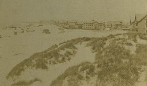 France Berck sur Mer Panorama dunes Old Photo Neurdein 1870's