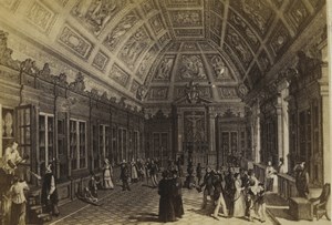 Italy Loreto Treasury Room Old CDV Photo of gravure Brogi 1870's