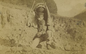 Austria Zillertal Martin mountain guide Old CDV Photo 1875