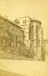 France Chambery Castle & Sainte-Chapelle Old CDV Photo Perrot 1870