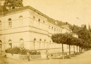 France Bagneres de Bigorre Spa town Old Andrieu CDV Photo 1870's