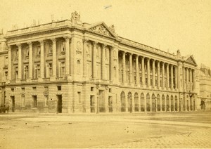 France Paris Ministere de la Marine Navy Old CDV Photo Hautecoeur 1870