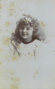France Avignon Children portrait fashion Old CDV Photo France 1880