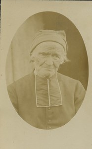 France Religion portrait Old CDV Photo 1900