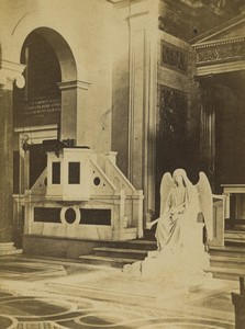 Germany Potsdam Friedrich Wilhelm IV tomb Old CDV Photo 1870
