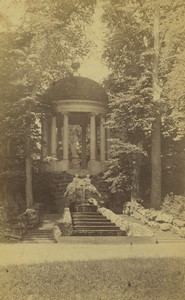 Germany Heidelberg Schwetzingen Temple of Apollo Old CDV Photo Meder 1870